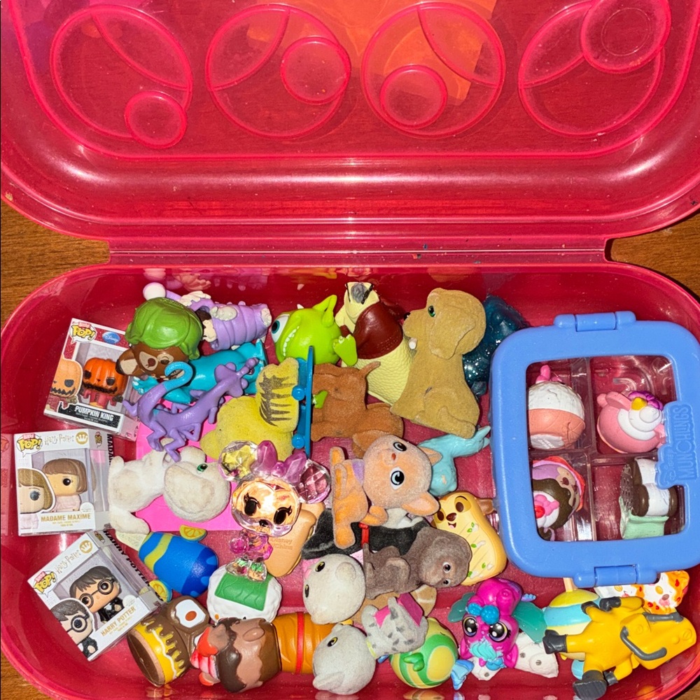 Colorful Kids Toy Collection Box